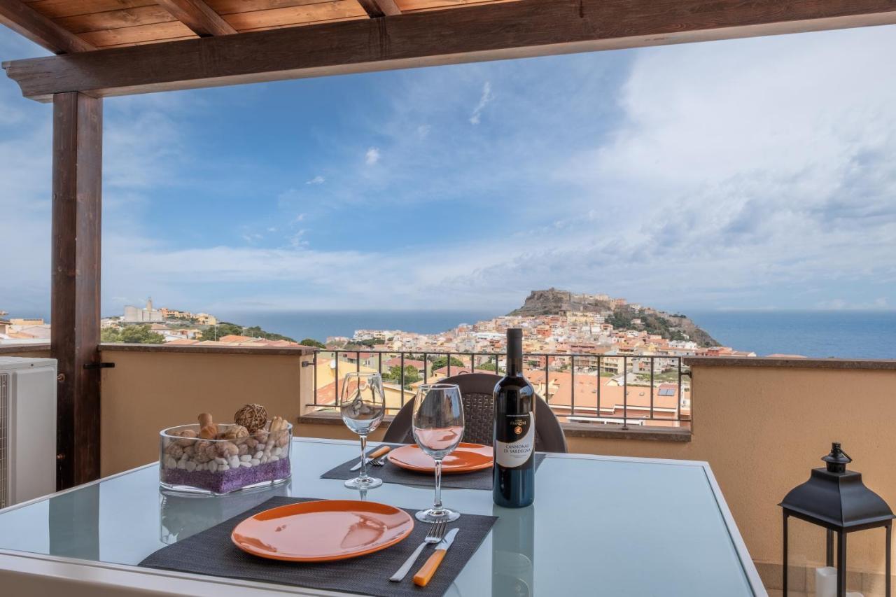 Castelsardo- Elegante Appartamento Vista Mare Exteriör bild